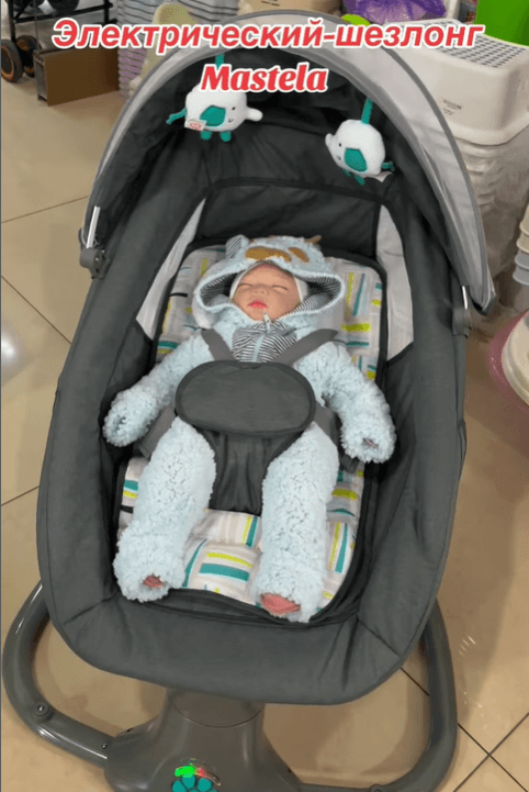 Электрический шезлонг-качеля Mastela 08106 для малыша
