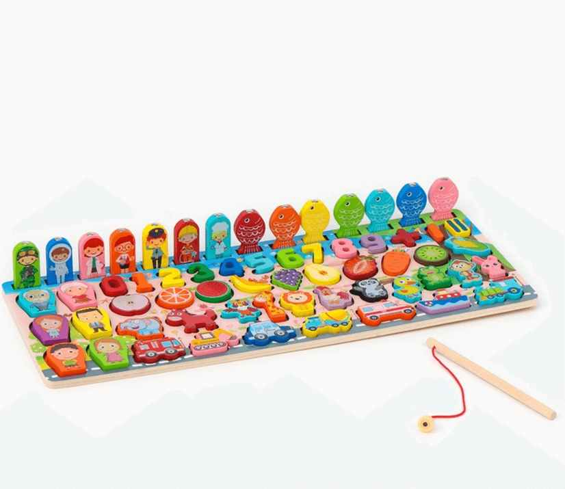 Большой развивающий набор для детей «Сортер. Окружающий мир и счёт» оптом