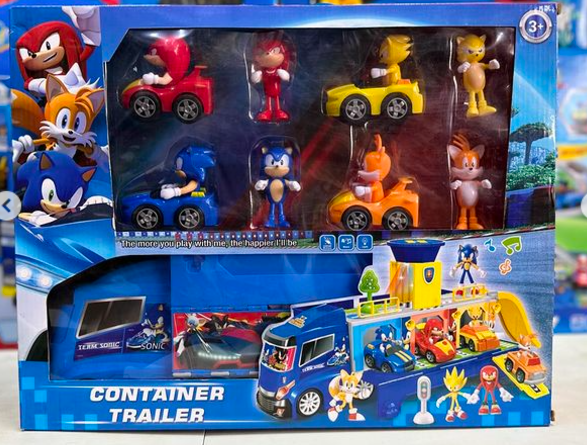 BABY TOY Соник SNI-2027, пластик, мультиколор