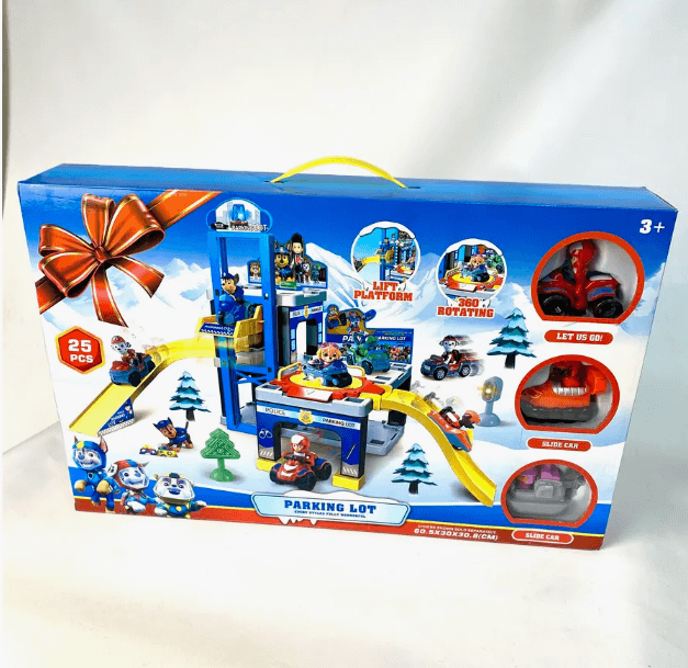 Игровой набор Парковка и База щенков