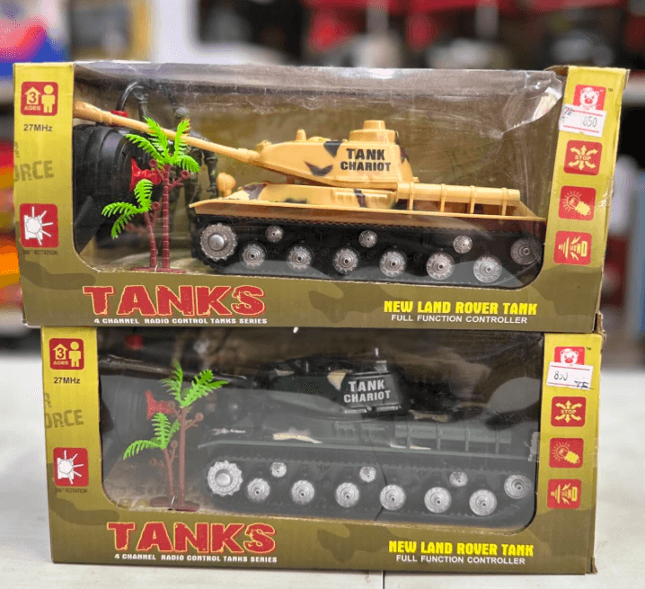 Танк "Боец" на р/у, 27 MHz, в коробке