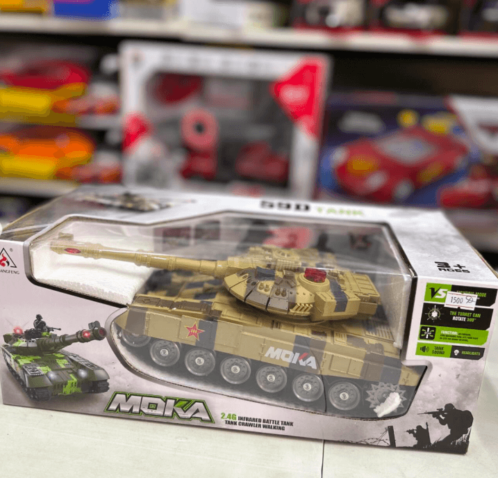 Танка игрушечная радиоуправляемая