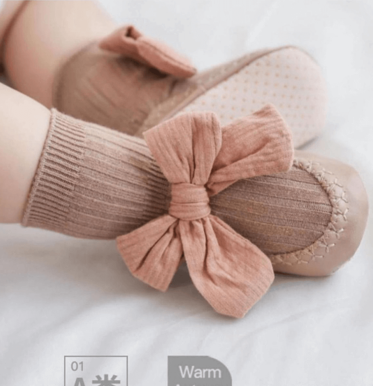 Носочки-чешки с бантиком "NEMO BABY" для девочки