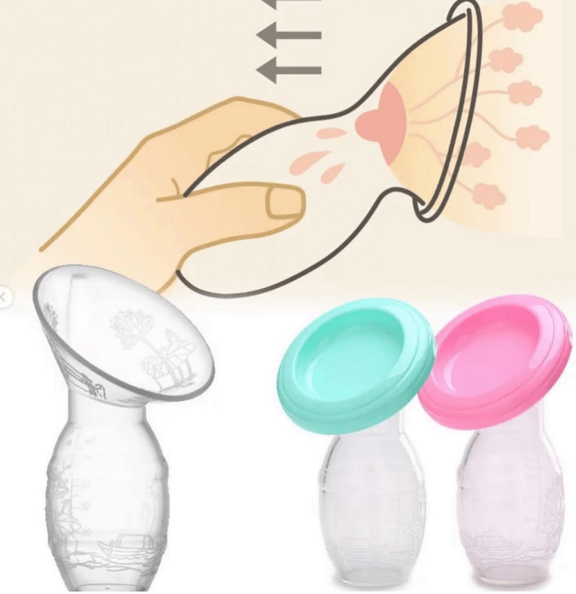 Силиконовый молокоотсос для кормящих мам