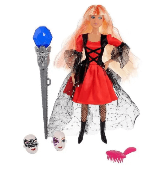 Кукла типа Барби с волшебной палочкой DEFA 8395-BF на шарнирах