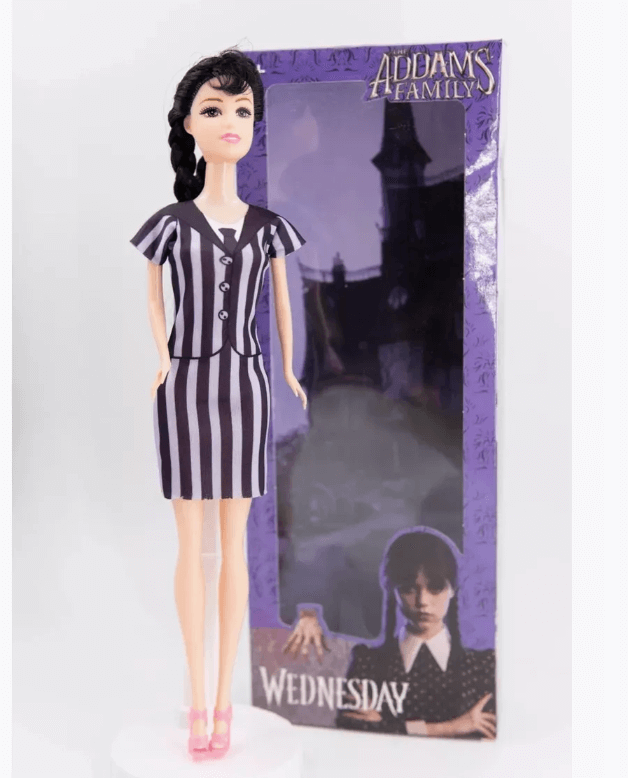 Кукла уэнсдей аддамс / Детская игрушка для девочек