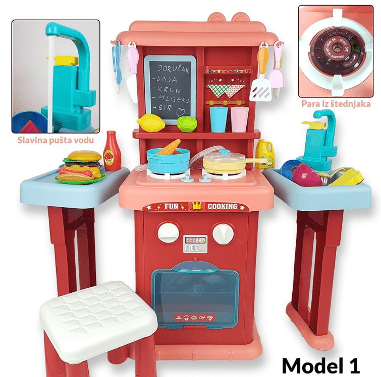 Детская кухня - это отличная игрушка для маленьких хозяюшек,