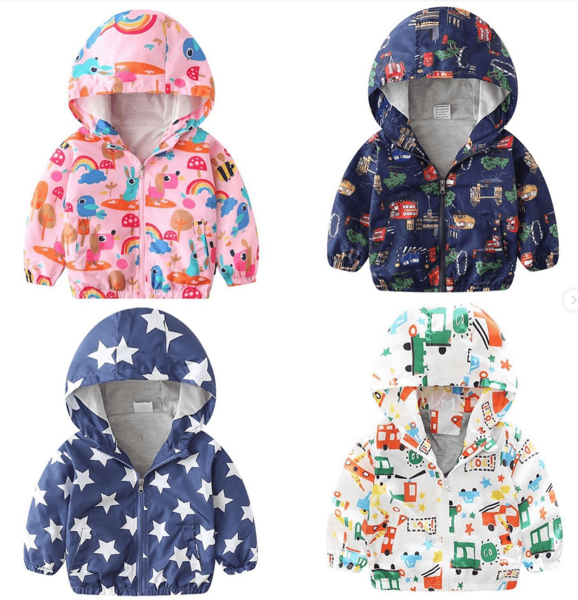 Куртка от ветра и дождя для мальчика демисезонная