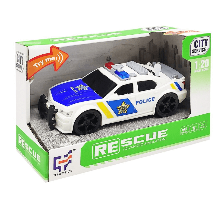 Игрушечная машинка City Service Rescue, Police