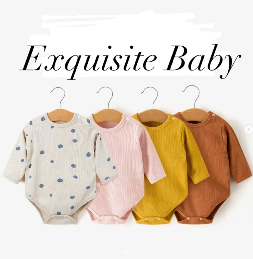 Боди Exquisite Baby для новорожденных гипоаллергенное