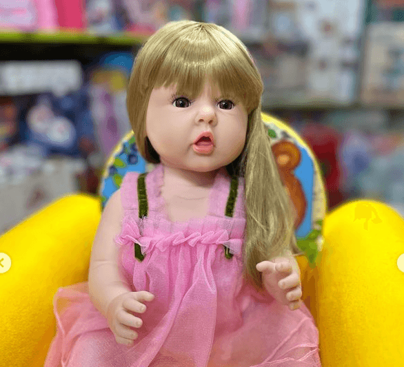 Детская силиконовая реалистичная кукла