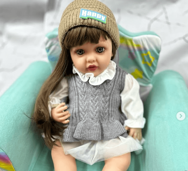 элегантная кукла-реборн для маленьких девочек