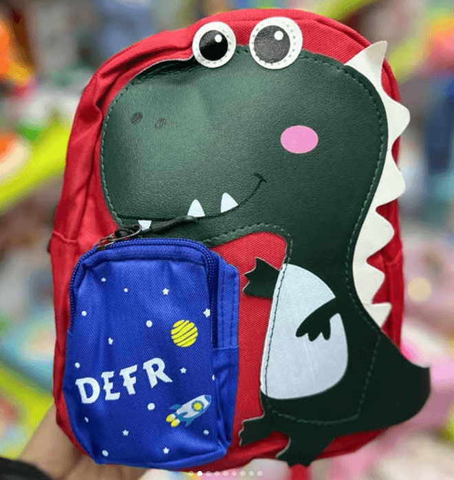 Динозавр рюкзак / для детей / Милые рюкзаки для детей