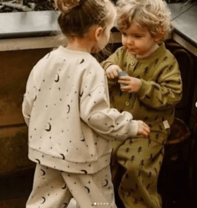 Двойка Moon детская уни кофта+штаны