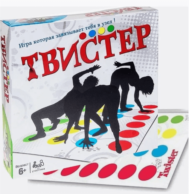 Твистер игра напольная для детей семьи ребенка компании