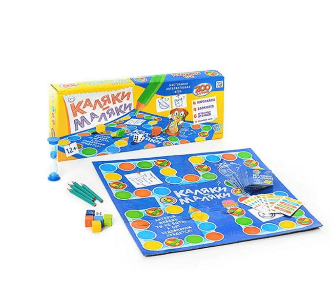 Настольная игра Каляки маляки