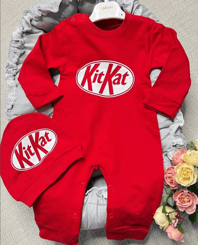 Слип “Kit Kat“ для новорожденных хлопок от Murat Baby
