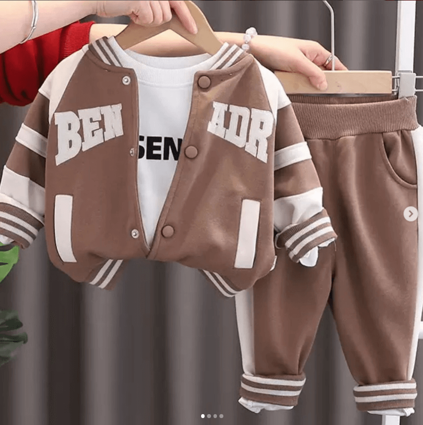 Костюм тройка One Two детский кофта+футболка+штаны