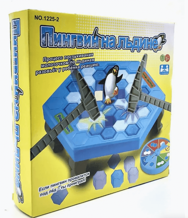 Пингвин на льдине настольная игра для детей