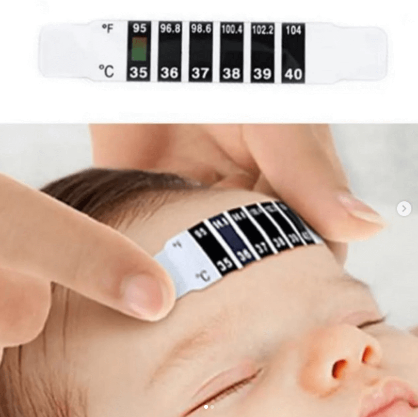 Без ртутный налобный градусник многоразовый