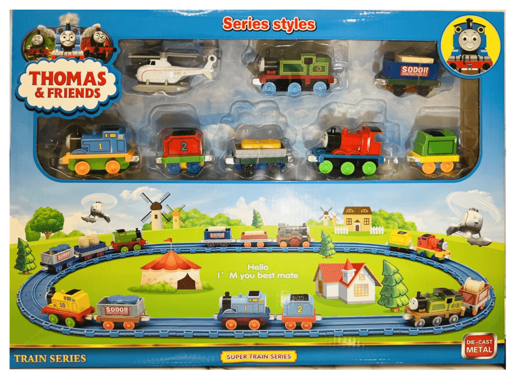 Магнитный паровозик Томас