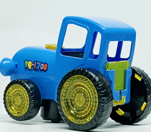 Музыкальная игрушка-каталка «Синий трактор» станет прекрасным подарком для маленького поклонника