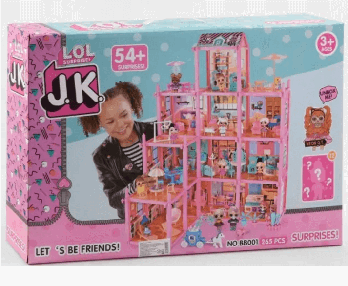 Великий будинок LOL ляльками та сюрпризами