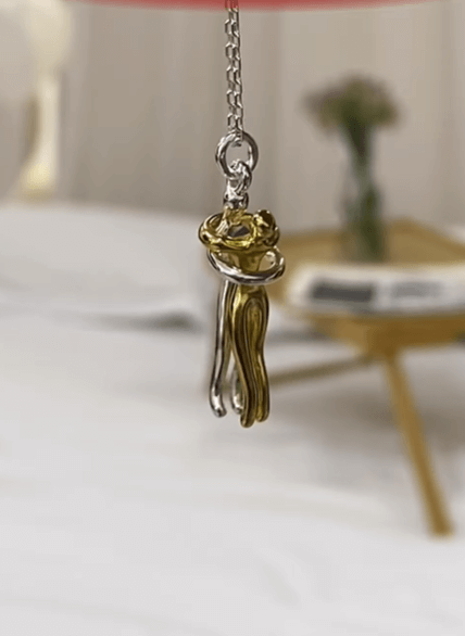 Кулон "Обнимашки" из серебра