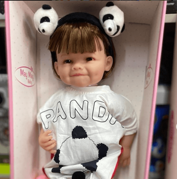 Кукла-реборн 55 см, полностью виниловая, с длинными волосами, девочка-манекен, может купаться в воде, проходя мимо дома, реборн-младенец