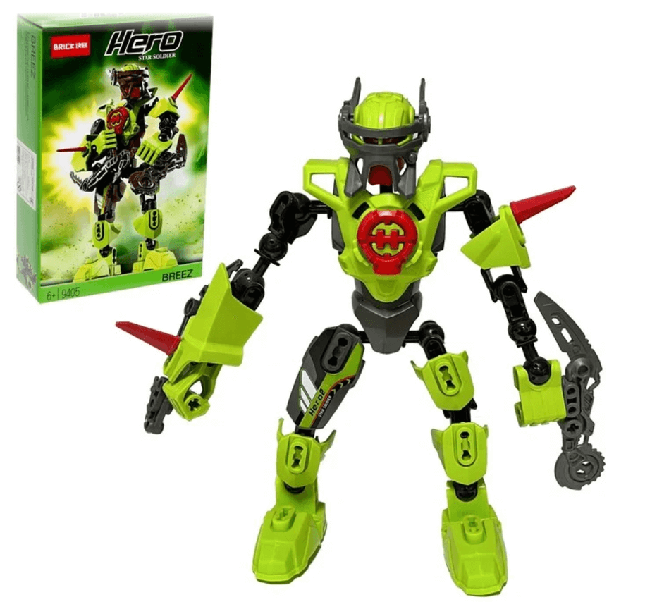 Конструктор Звёздный Воин BREEZ / Конструктор Бионикл робот "Бриз"