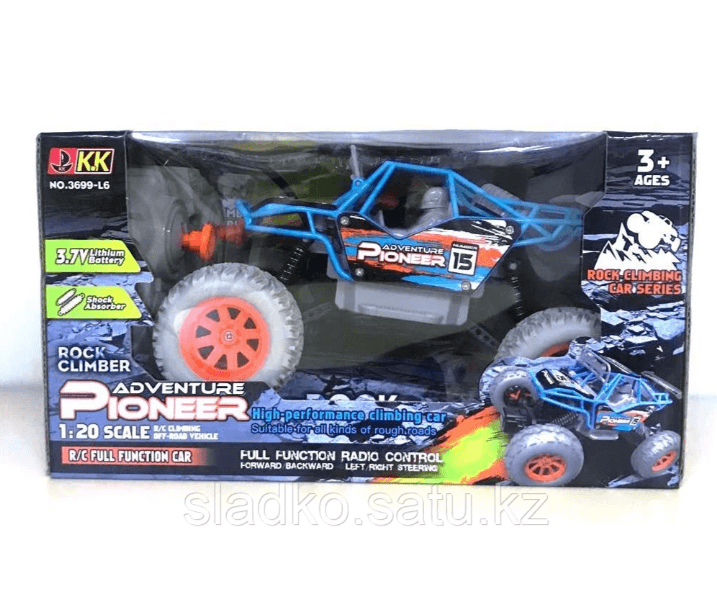 Машинка полнофункциональная на радиоуправлении Adventure Pioneer