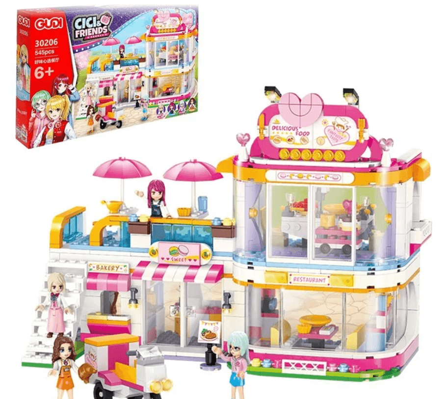 Конструктор Подружки «Модное Кафе», 545 деталей