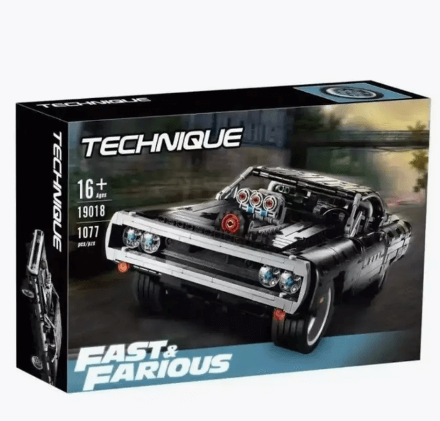 Конструктор Dodge Charger Доминика Торетто 1077дет