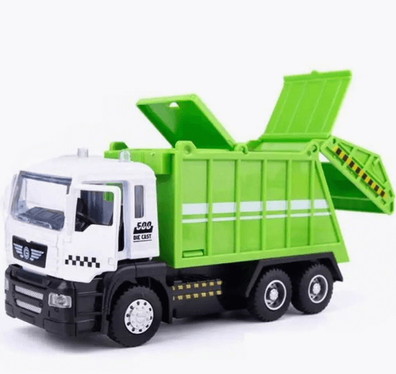 Игрушка детская машинка металлическая модель Мусоровоз 1:50