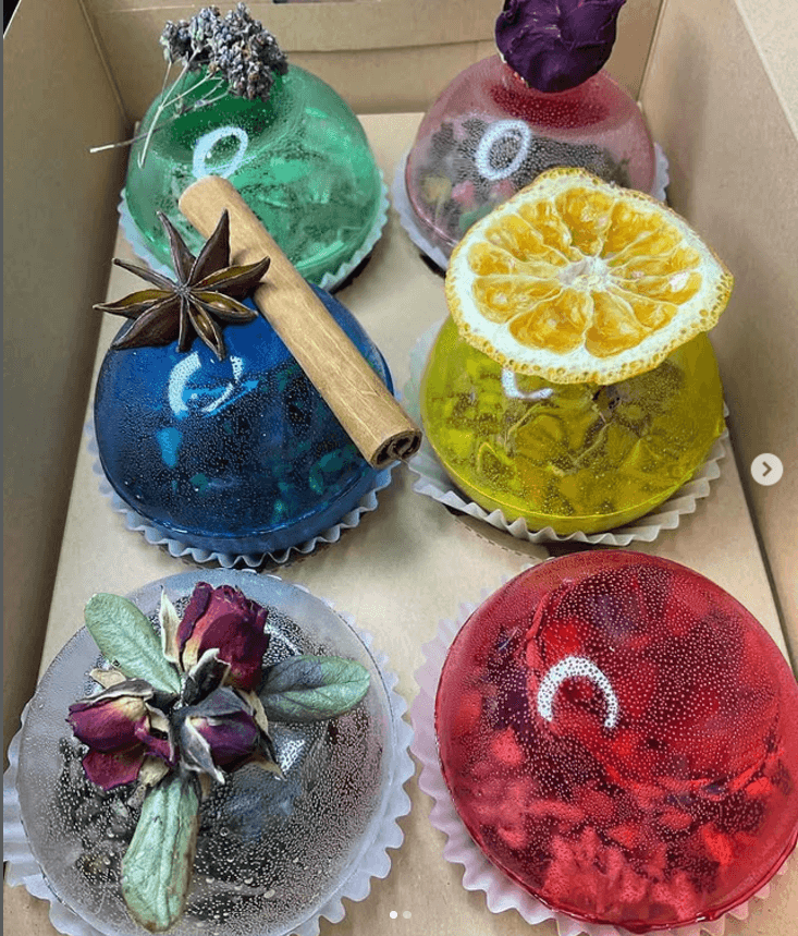 Чайные сферы в боксе 6 шт.