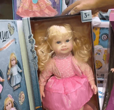 Кукла пупс говорящая