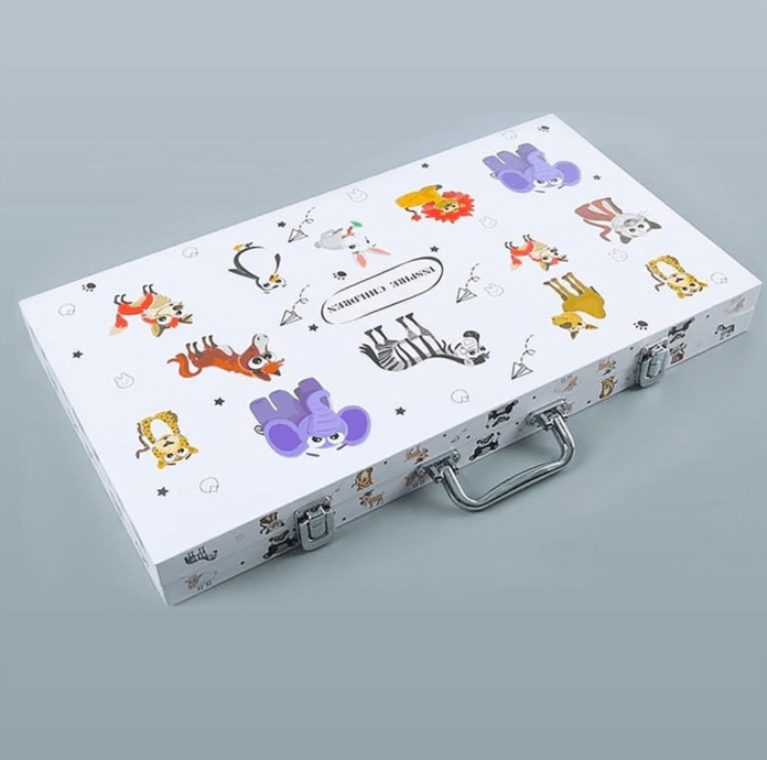 Набор для творчества в алюминиевом чемодане