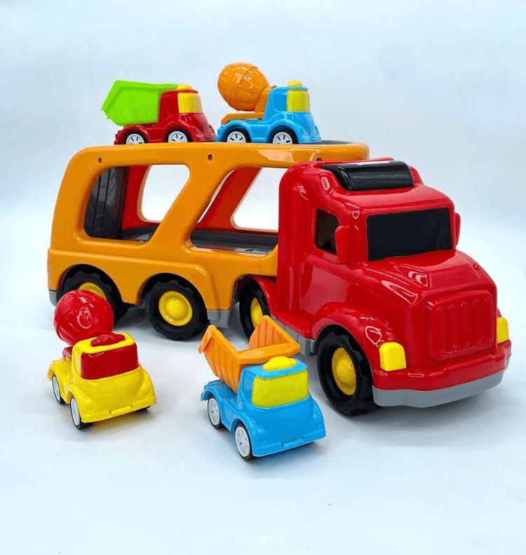 Набор машинок Автовоз и книга большой