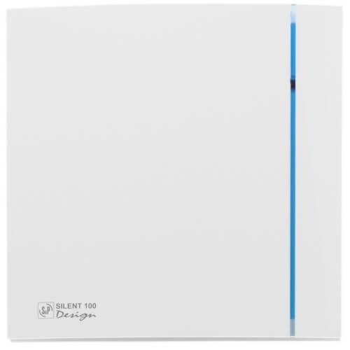 Вентилятор накладной SILENT-100 CHZ (таймер, датчик влажности)