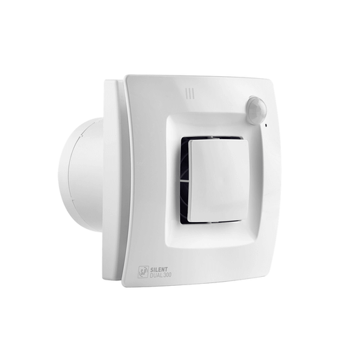 Вентилятор накладной SILENT DUAL 100 (датчик влажности и движения) D100мм
