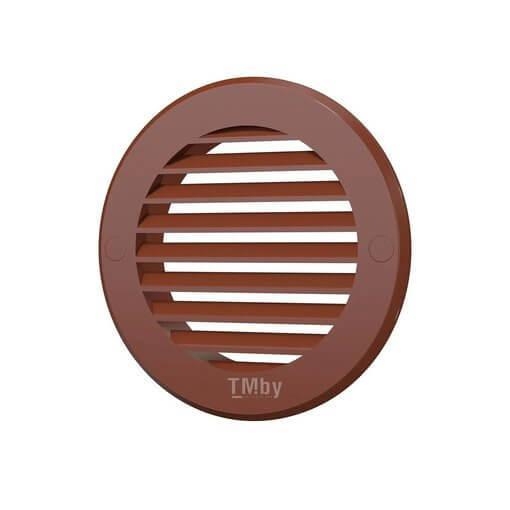 Решетка пластиковая терракот D100