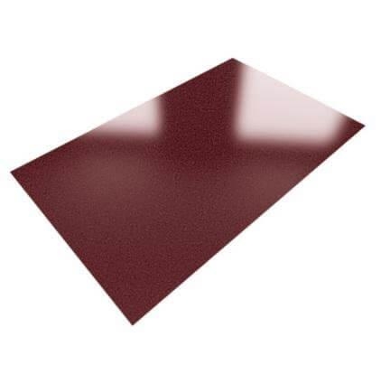 Жестяной лист 50ммх70мм, бордовый