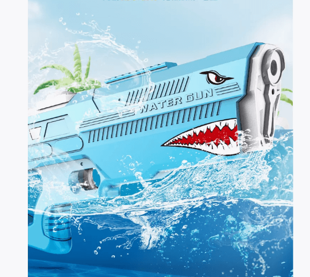 Детский водяной пистолет автомат электрический