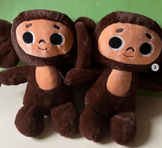 Чебурашка игрушка плюшевая мягкая из фильма