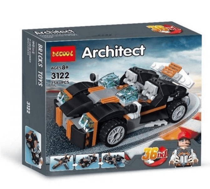 Конструктор Decool 3122 Architect "36 в 1 "