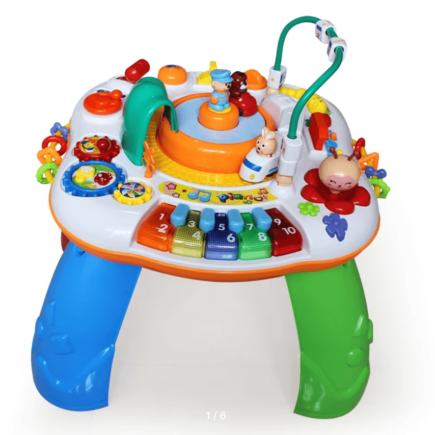 Функциональный обучающий игровой столик Мир приключений