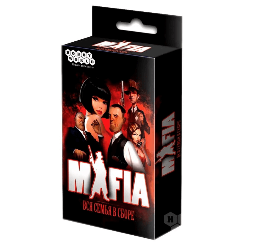 Карточная игра Мафия. Вся семья в сборе, 49 карточек