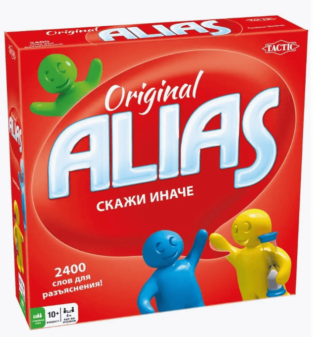 Настольная игра Alias. Элиас скажи иначе игра для вечеринки
