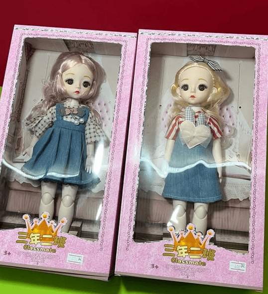 кукла шарнирная с большими глазами lol