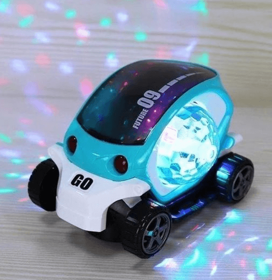 Музыкальная машинка светящаяся игрушка Диско шар